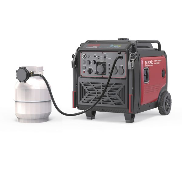 موتور برق دوگانه سوز دوکار چین 8.5 کیلوات - DLG8750iSR